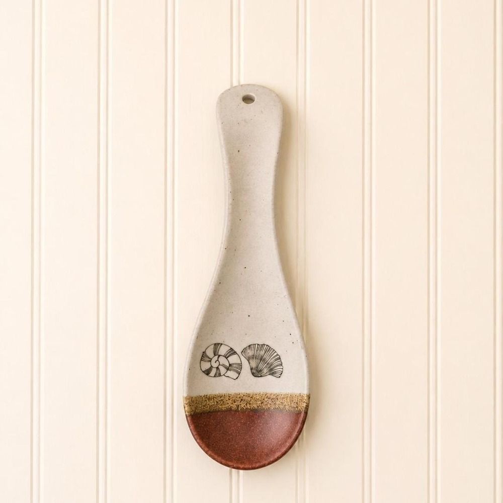 Vintage Otagiri Seashell Spoon Rest